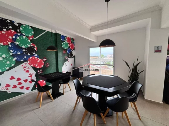 Imagem Apartamento à venda, 73 m² por R$ 450.000,00 - Aviação - Praia Grande/SP