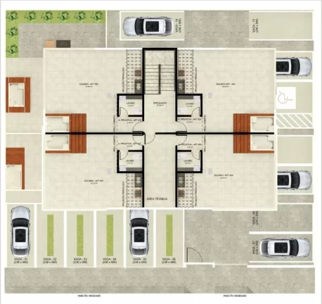 Imagem Apartamento com 2 dormitórios à venda, 51 m² por R$ 239.000,00 - João Paulo II - João Pessoa/PB