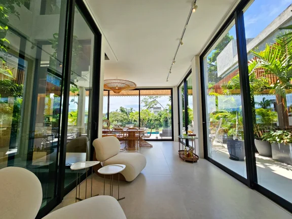 Imagem Residência de luxo no Riviera de São Lourenço Módulo 12: 5 suítes, 3 salas, 8 vagas. Condomínio 5 estrelas com certificação sustentável.