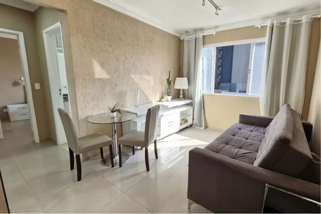 Imagem Apartamento à venda em São Paulo, Brooklin Paulista, com 1 quarto, 45m2