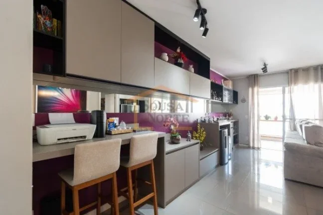 Imagem Apartamento à venda, com 88m², 2 dormitórios, sendo 1 suite, 2 banheiros, possui cozinha integrad...