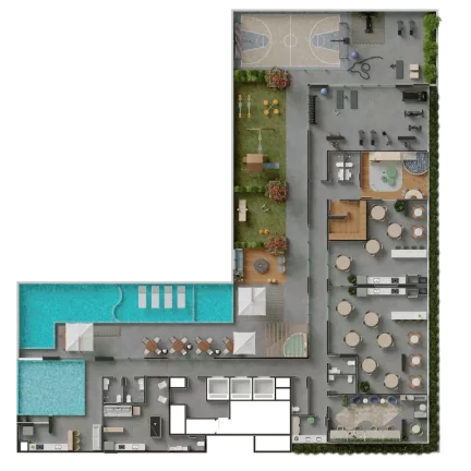 Imagem Toronto - Apartamento à venda no bairro Perequê - Porto Belo/SC