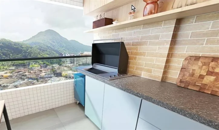 Imagem APARTAMENTO COM 105.62 m² - BOQUEIRAO - PRAIA GRANDE SP
