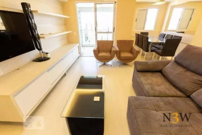 Imagem Apartamento mobiliado à venda na Barra Funda São Paulo SP com 2 dormitórios, 1 suíte, 2 vagas de garagem e 70m².