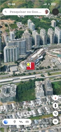 Imagem Vendo maravilhoso terreno 5467m², na Av Américas, em frente ao Recreio Shopping, com 61,82m testada para Av Américas. Local privilegiado. Ultimo dispn