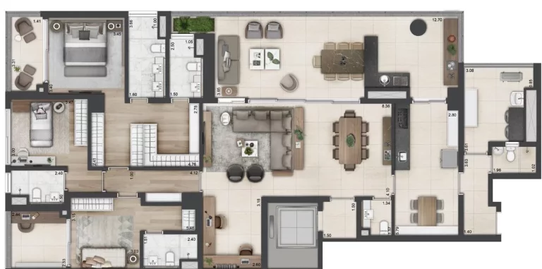 Imagem Apartamento em Real Parque - São Paulo SP
