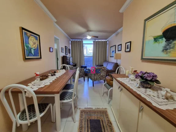 Imagem Apartamento de 2 dormitórios com vista para o mar na Aparecida, Santos
