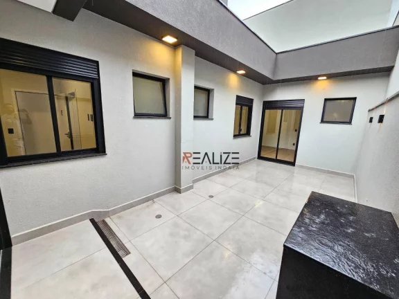 Imagem Casa moderna com 3 suítes à venda, 140 m² por R$ 1.200.000 - Condomínio Park Gran Reserve - Indaiatuba/SP