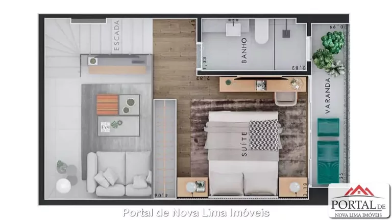 Imagem APARTAMENTO RESIDENCIAL em Nova Lima - MG, Alphaville Lagoa Dos Ingleses