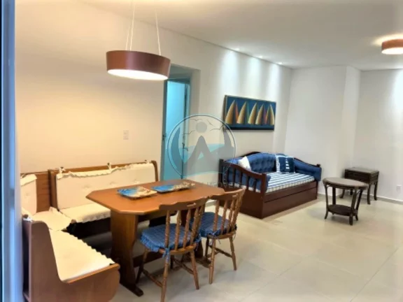 Imagem Imperdível! Apto mobiliado à venda em Ubatuba-SP, bairro Tenório, 2 quartos, 1 suíte, 2 salas, 1 banheiro, 2 vagas, 73m².