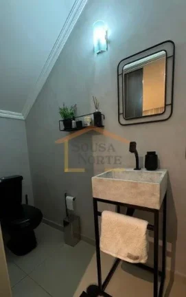 Imagem Sobrado com ambientes amplos e bem distribuídos, oferecendo conforto e acabamentos de alto padrão....