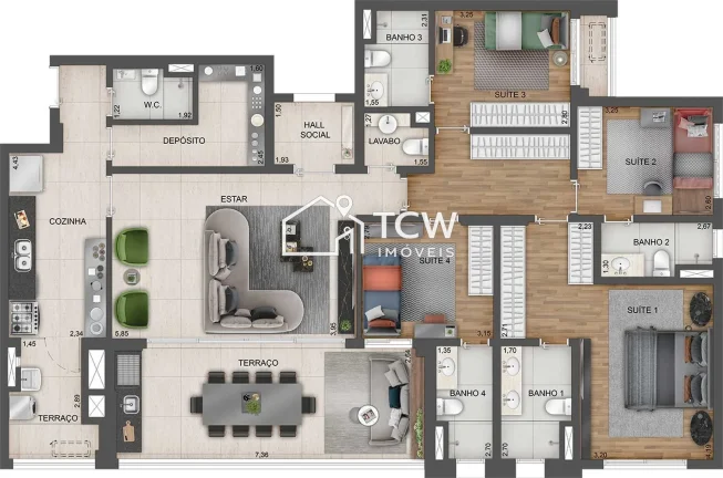 Imagem Apartamento à venda no bairro Vila Mariana - São Paulo/SP, Zona Sul