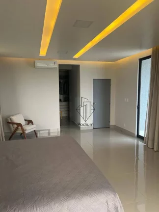 Imagem Casa de porteira fechada com sobrado e piscina privativa em condomínio fechado no Alphaville/PB Bayeux - CA0120