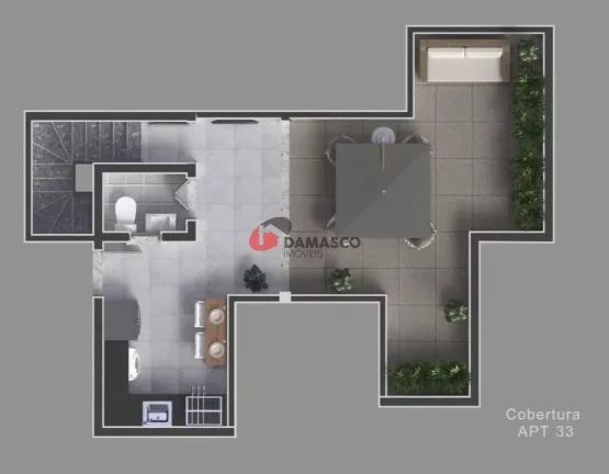 Imagem Apartamento à venda 2 Quartos, 1 Suite, 1 Vaga, Campestre, Santo André - SP