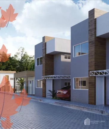 Imagem ÚLTIMAS UNIDADES: Casa duplex em construção, 3 dormitórios à venda por R$ 420.000,00- Condomínio DOLCE VITTA - Morros - Teresina/PI