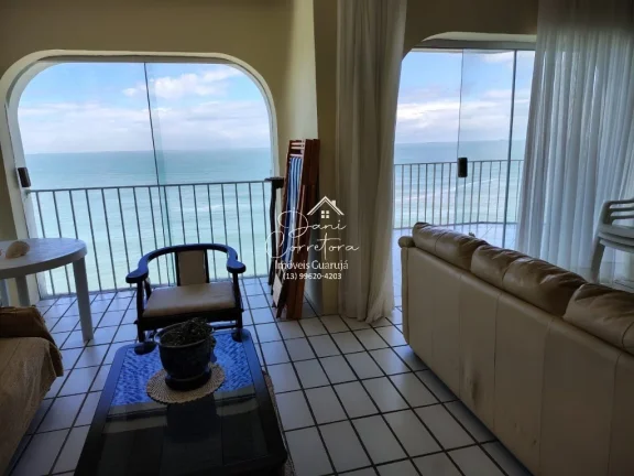 Imagem Apartamento à venda com vista para o oceano e sacada no Morro do Maluf, Pitangueiras: 3 quartos, 1 suíte, 2 salas, 3 banheiros, 1 vaga, 145m².