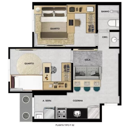 Imagem ÓTIMO PARA INVESTIMENTO A 3 QUADRAS DO MAR