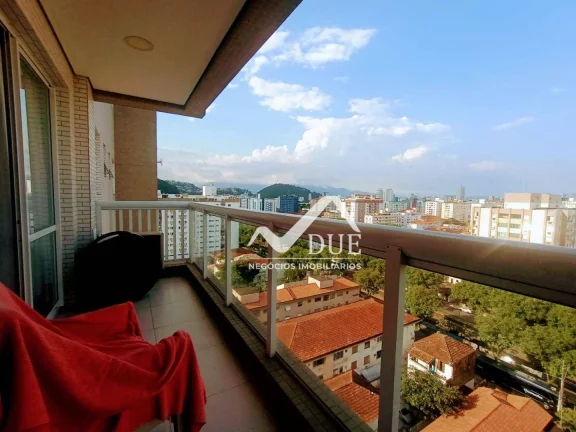 Imagem Apartamento com 2 dormitórios à venda, 77 m² por R$ 740.000,00 - Marapé - Santos/SP