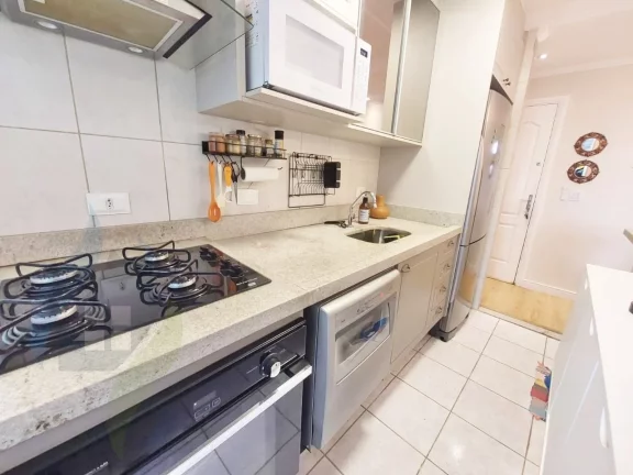 Imagem Apartamento de 2 dormitórios sendo 1 suíte, 2 banheiros, 1 vaga, com 60m² em Rudge Ramos, São Bernardo do Campo
