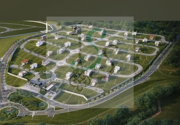 Imagem Venda de terreno Residencial Jatibela, Campinas. Terreno em clube completo com piscinas, , salão de festas, quadra de beach tênis, quadra poliesporti