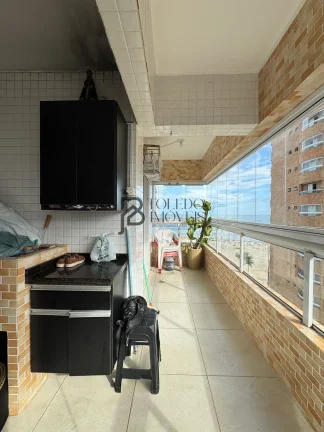 Imagem Apartamento 3 Dormitórios sendo 1 suíte vista mar no bairro Ocian - Praia Grande