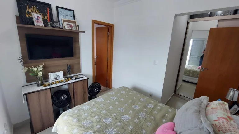 Imagem Cobertura com 3 dorms, Mirim, Praia Grande - R$ 900 mil, Cod: 2287