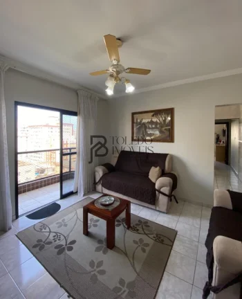 Apartamento de 1 Dormitório com suíte no bairro Canto do Forte - Praia Grande