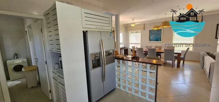 Imagem Casa alugar Juquehy - Condomínio pé na areia, Aluguel Anual, com 4 suítes, piscina e churrasqueira privativa, máx. 12 pessoas | Juquehy Imobiliária