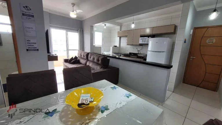 Imagem Apartamento com 2 dormitórios à venda, 70 m² por R$ 480.000,00 - Jardim Imperador - Praia Grande/SP