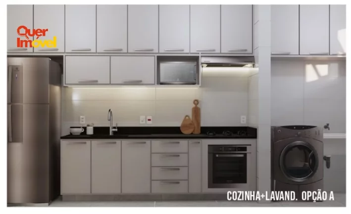 Imagem Apartamento de 2 quartos no Residencial Otto, Nova Ribeirânia. 1 suíte, 2 salas, 2 banheiros, 2 vagas na melhor localização de Ribeirão Preto-SP! Quer Imóvel Negócios Imobiliários.
