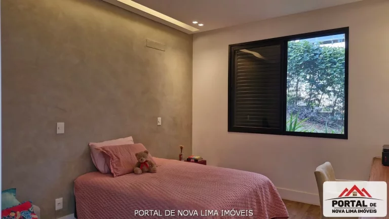 Imagem Casa a venda no condomínio Quintas do Sol em Nova Lima. Casa de 1 pavimento. Casa com 3 suítes, casa de alto luxo. Casa nova a venda no Quintas do Sol