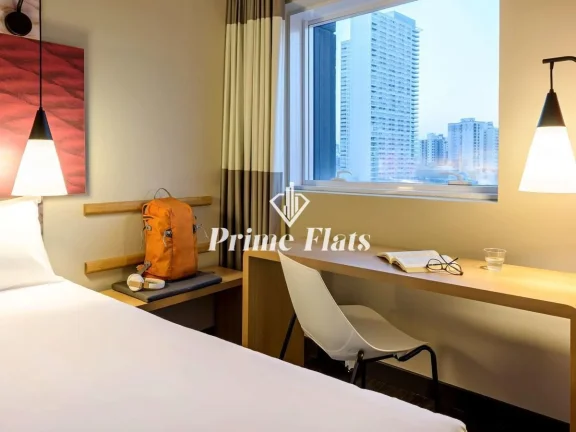 Imagem Flat disponível para venda no Ibis São Bernardo do Campo, com 19m², 1 dormitório e 1 vaga