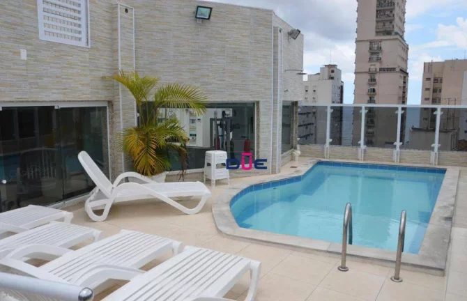 Imagem Flat mobiliado à venda no Gonzaga – 1 dormitório, 36m², localização privilegiada!