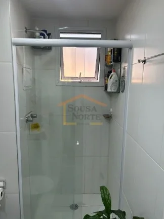 Imagem Apartamento à venda com 57 m², 2 dormitórios com armários, sacada ampla integrada à cozinha, sa...