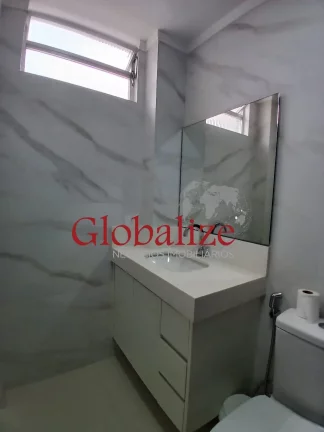 Imagem Apartamento Reformado com 02 suítes vaga de garagem elevador portaria 24h na Pompéia - Santos R$ 849.000,00