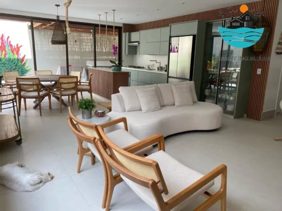 Imagem Casa em condomínio para venda em Juquehy, Aluguel de tempoarda, com 5 suítes, 395m² de área, 300m da praia, max 12 pessoas | Juquehy Imobiliária