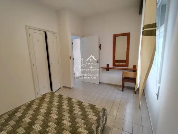 Imagem Imperdível! Apartamento de 3 quartos com suíte e 2 salas em Pitangueiras, Guarujá-SP. 100m² de conforto e elegância.