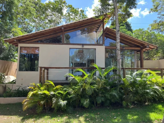 Imagem Casa beira da lagoa Aruá em Praia do Forte Bahia