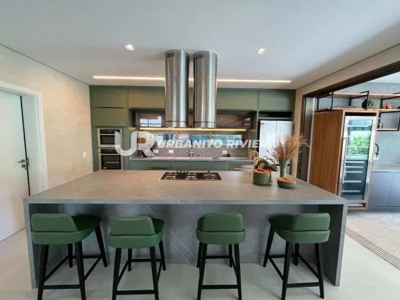 Imagem Casa nova de 626 m2 na Riviera de São Lourenço com 7 suítes, subsolo e energia solar
