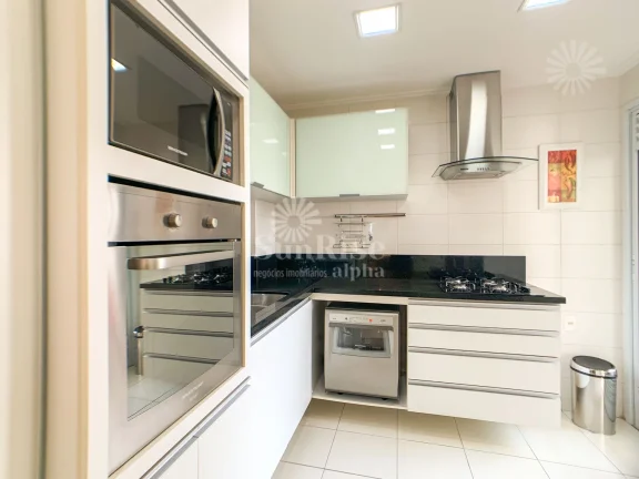 Imagem Apartamento Mobiliado Locação 155m² | 2 quartos - 2 vagas - R$13.000 | Alphaville - Barueri/SP