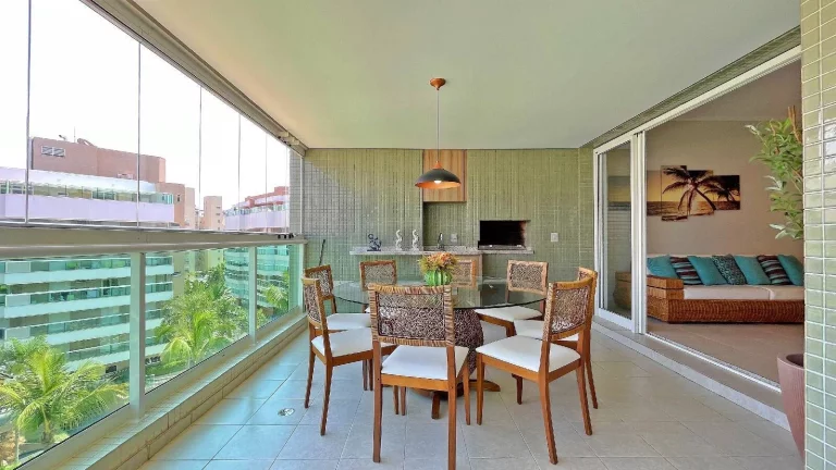 Imagem Apartamento decorado à venda com 3 dormitórios, 120m - Riviera - Módulo 7