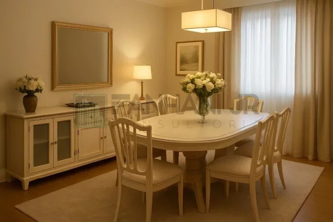 Imagem Aluguel de Apartamento de Luxo em São Paulo-SP, no Planalto Paulista: 4 quartos, 4 suítes, 4 salas, 5 banheiros, 4 vagas, 247m².