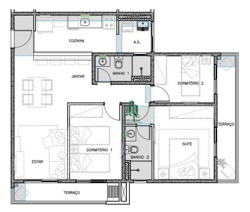 Imagem Apartamento com 3 dormitórios à venda, 82 m² por R$ 636.000,00 - Jardim Flor da Montanha - Guarulhos/SP