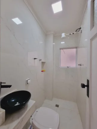 Imagem Apartamento com 2 quartos com vista mar, à venda, 72 m² por R$ 590.000 - Embaré - Santos/SP