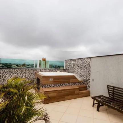 Imagem Cobertura com 2 dormitórios, 109 m² - venda por R$ 690.000 ou aluguel por R$ 3.400/mês - Vila Camilópolis - Santo André/SP