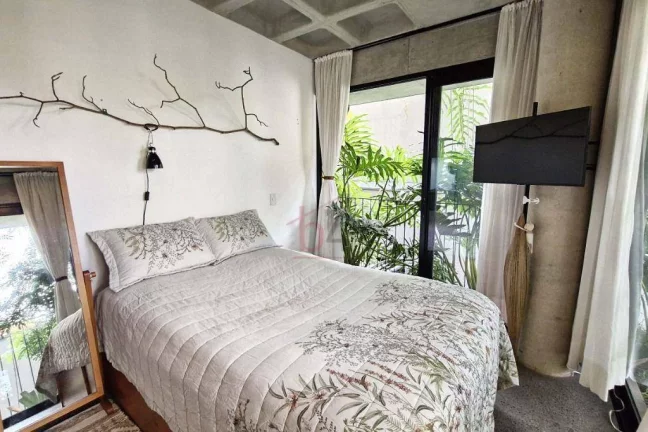 Imagem Tico Manguatá: Apartamento de 1 Quarto em Rua Silenciosa do Brooklin