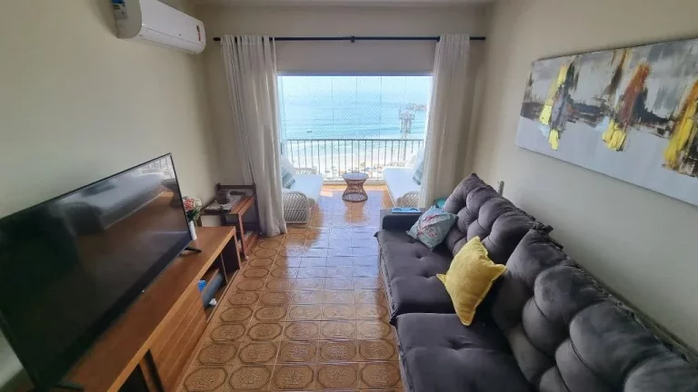 Imagem Apartamento com 3 dormitórios à venda, 140 m² por R$ 850.000,00 - Pitangueiras - Guarujá/SP