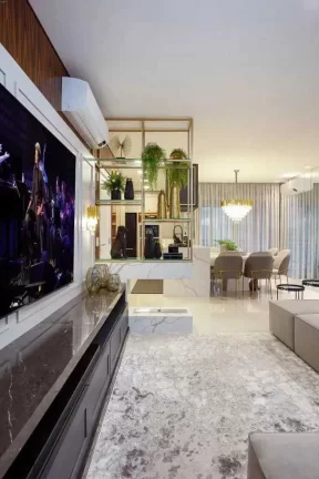 Imagem Apartamento com 3 dormitórios sendo 2 suítes e 3 vagas de garagem no Centro de Balneário Camboriú/SC