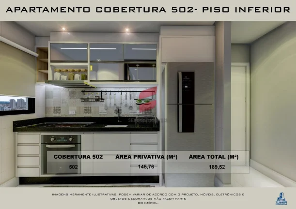 Imagem APARTAMENTO com 3 dormitórios à venda com 170.38m² por R$ 980.000,00 no bairro Centro - PINHAIS / PR