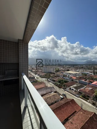 Imagem Apartamento Vista mar de 1 Dormitório com suíte no bairro Jardim Real - Praia Grande